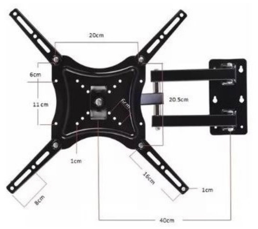 BrazoVisión: Soporte Ajustable Para TV